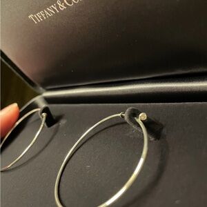 Elsa Peretti Tiffany & Co. Classic Silver Hoops